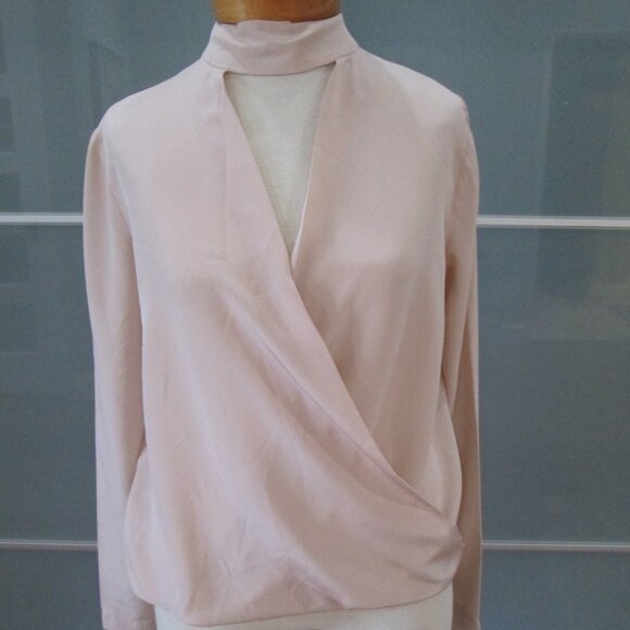 Emerson Thorpe Long Sleeve 100% Silk Blouse - Picture 1 of 5